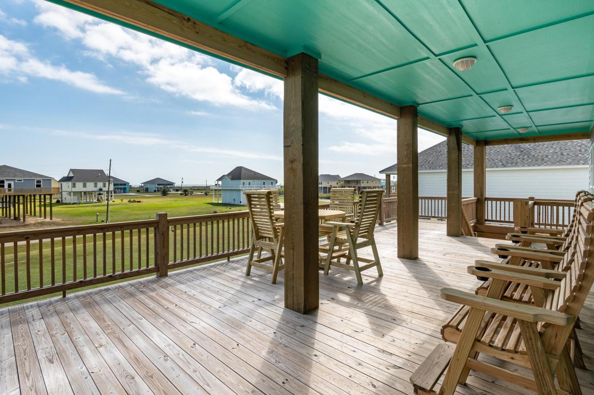 Bolivar Peninsula Stylish 4Br Crystal Beach Retreat Walk To Beach מראה חיצוני תמונה